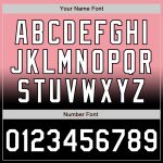 Custom Name Number Personalized Pink White Black Varsity Bomber Jacket Fashion Full-Snap Medium Size Team Letterman Personalized