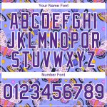 Personalized Purple 3D Pattern Butterfly Baseball Jersey with Custom Name and Number - Authentic Team Apparel Personalized