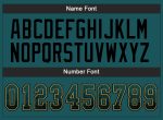 Personalized Midnight Green Black Old Gold Drift Fashion Football Jersey Custom Name Number Personalized Midnight Green Black-Old