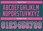 Custom Midnight Green and Pink-White Drift Fashion Football Jersey, Personalized Name and Number Personalized Midnight Green