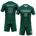 Personalized Midnight Green Geometric Shape Volleyball Uniform Jersey for Sublimation Printing Personalized Midnight Green