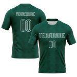 Personalized Midnight Green Geometric Shape Volleyball Uniform Jersey for Sublimation Printing Personalized Midnight Green