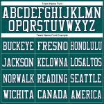 Custom Midnight Green Gray-Navy Authentic Football Jersey with Name & Number - Personalized Team Gear Personalized Midnight