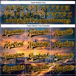 Personalized Berlin Germany City Edition 3D Varsity Bomber Jacket Custom Name Number Navy Black-Gold Full-Snap Personalized
