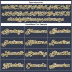 Custom Name Number Personalized Navy Camo Cream Mesh Football Jersey - Authentic Team Apparel Personalized Navy Camo-Cream