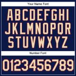Personalized Navy Cream-Crimson Golf Polo Shirt with Custom Name & Number - Team Performance Vapor Personalized Navy City