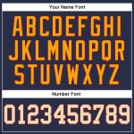 Personalized Baseball Jersey with Custom Name & Number in Navy, Cream & Crimson - Authentic Sleeveless Design Personalized
