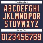 Custom Name Number Personalized Baseball Jersey - Sleeveless Navy Cream Red Authentic Team Jersey Personalized Navy Cream-Red