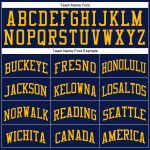 Custom Name and Number Personalized Navy and Gold Basketball Jersey - Authentic Throwback Design Personalized Navy Gold Authentic