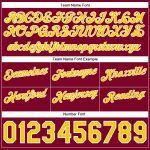 Personalized Navy Gold Maroon Basketball Shorts Custom Team Name Number - Authentic Throwback Fashion Personalized Navy Gold-Maroon