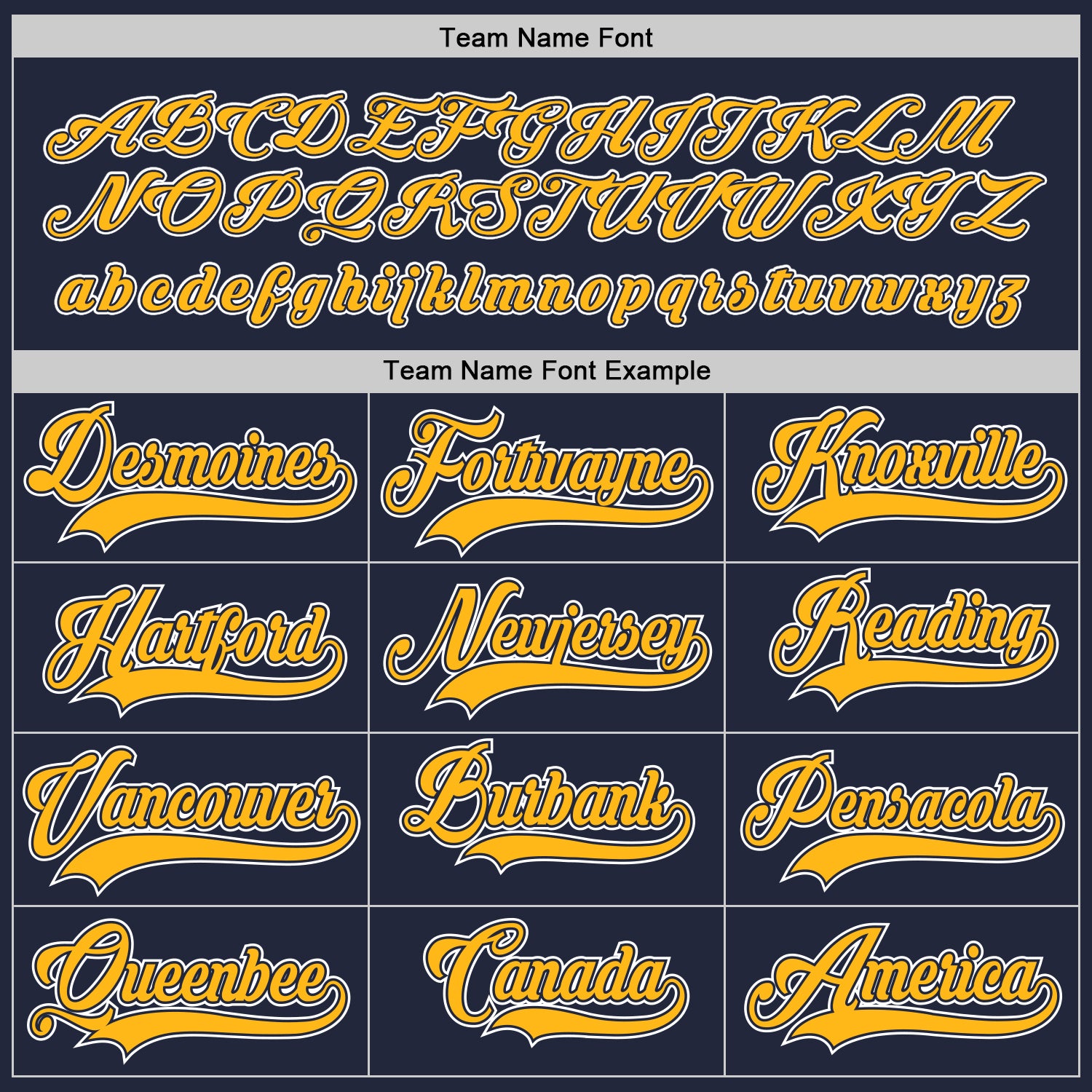 Personalized Navy Gold-White Hockey Jersey Team Custom Name and Number Custom Name and Number Hockey Jersey in Navy, Gold, and White - Personalized Team Jersey Personalized Navy Gold-White Hockey - Image 4