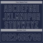 Personalized 3D Dallas City Edition Navy Gray Baseball Jersey - Custom Name and Number, Authentic Fashion Team Gear Personalized
