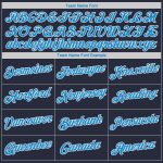 Custom Personalized Basketball Jersey - Navy Gray-Blue Authentic Throwback with Team Name and Number Personalized Navy Gray-Blue