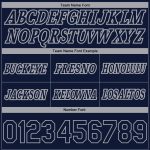 Custom Name Number Personalized Navy Gray Pinstripe Basketball Shorts Authentic Fashion Team Personalized Navy Gray Pinstripe