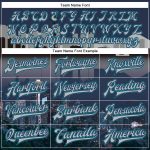 Personalized Seattle Washington City Edition 3D Bomber Varsity Jacket in Navy Gray-Teal | Custom Name & Number Personalized