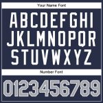 Custom Navy Gray-White Authentic Sleeveless Baseball Jersey with Personalized Name and Number Personalized Navy Gray-White