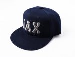 Custom Name Number Snapback Hat Adjustable Personalized Navy Gray White Stitched Team Cap Personalized Navy Gray-White Stitched