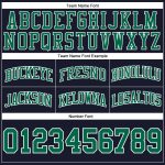 Custom Name Number Basketball Shorts Authentic Navy Kelly Green White Personalized Throwback Style Personalized Navy Kelly