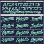Custom Name Number Two Tone Bomber Varsity Letterman Jacket Navy Green White Full-Snap Personalized Navy Kelly Green-White