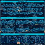Custom Name Number 3D Pattern Basketball Shorts Hawaii Palm Trees Navy Blue Personalized Navy Lakes Blue 3D Pattern Hawaii