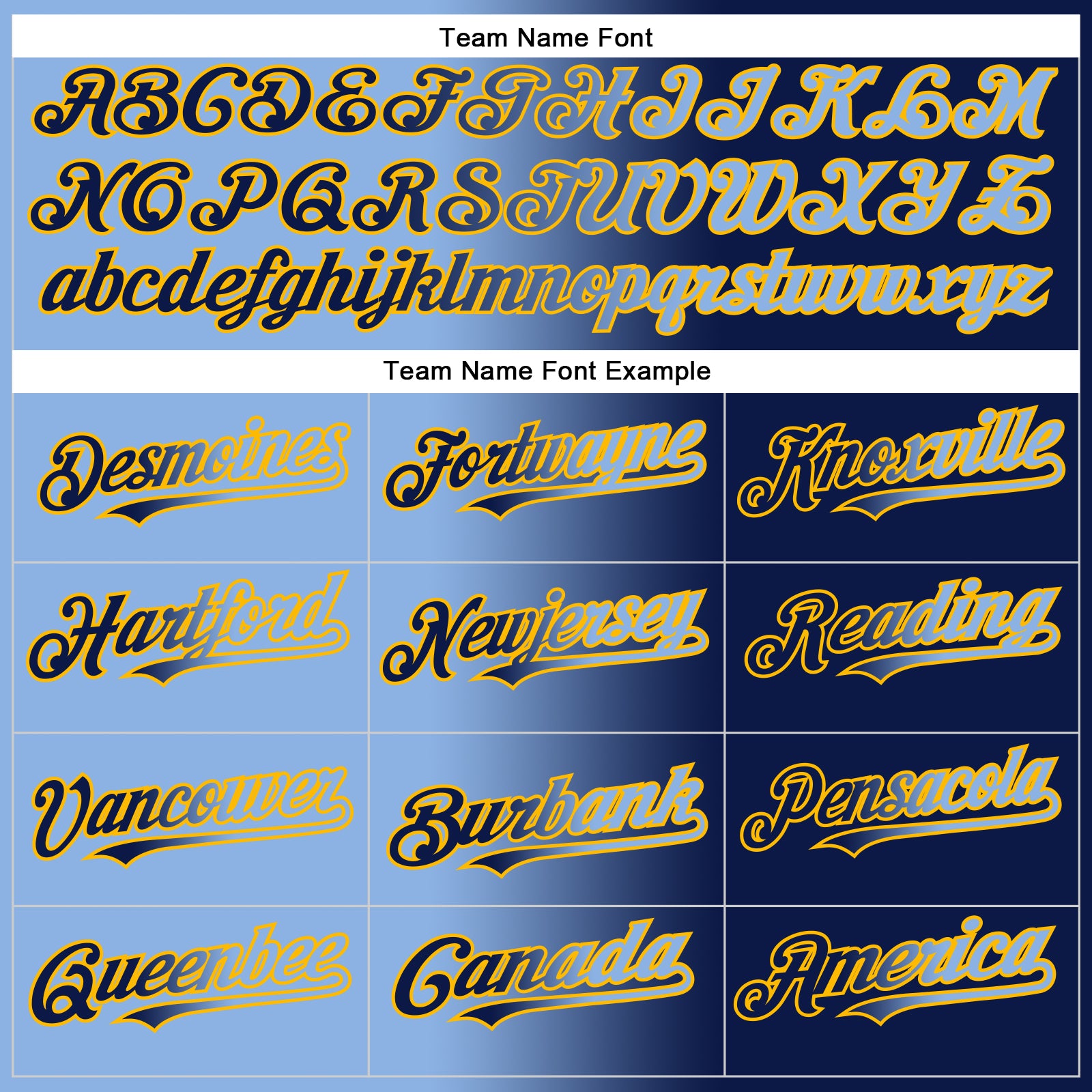 Personalized Navy Light Blue-Gold Gradient Fashion Two-Button Unisex Softball Jersey Team Custom Name and Number Custom Team Name and Number Unisex Softball Jersey - Personalized Navy Light Blue Gold Gradient Two-Button Design Personalized - Image 4