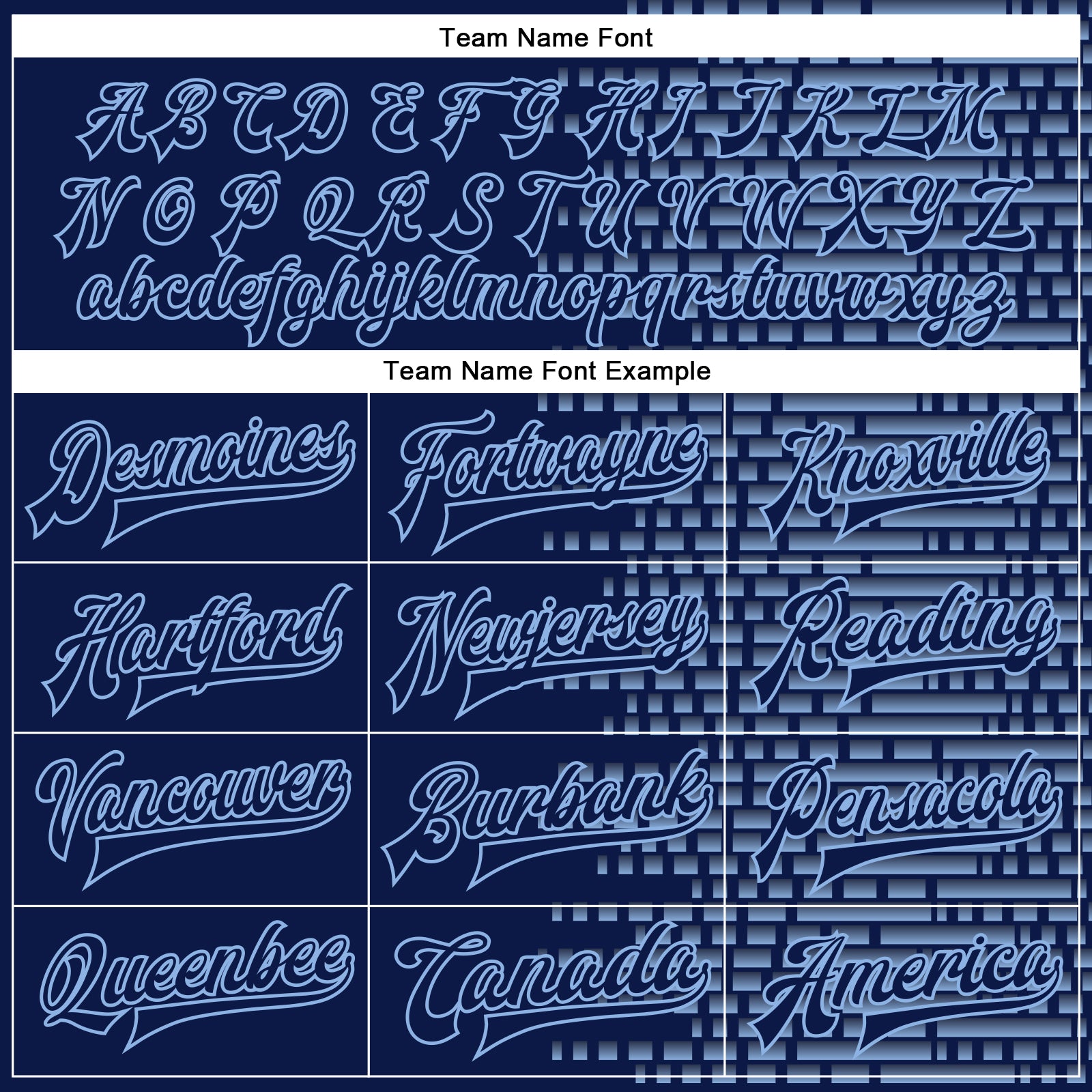 Personalized Navy Light Blue Halftone 3D Pattern Design Bomber Full-Snap Varsity Letterman Jacket Team Custom Name and Number Custom Name and Number Personalized Navy Blue Halftone 3D Pattern Varsity Letterman Bomber Full-Snap Jacket Personalized - Image 4