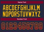 Custom Name Number Football Jersey - Personalized Navy Maroon Gold Mesh Drift Fashion Team Wear Personalized Navy Maroon-Gold