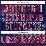 Custom Personalized Navy Maroon-White Basketball Jersey with Team Name & Number - Authentic City Edition Personalized Navy