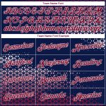 Custom Personalized Navy Maroon-White Basketball Jersey with Team Name & Number - Authentic City Edition Personalized Navy