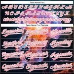 Custom Name and Number Baseball Jersey for Team - Personalized 3D Jellyfish Design in Navy, Pink, and White Personalized