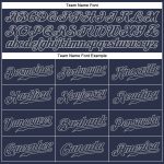 Personalized Navy Gray Authentic Baseball Jersey for Custom Sports Apparel Personalized Navy Navy-Gray Authentic Baseball