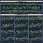 Personalized Navy Neon Green Baseball Jersey - Authentic Design for Sports Fans Personalized Navy Navy-Neon Green Authentic