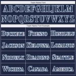 Custom Team Performance T-Shirt with Personalized Name & Number - Navy Navy-Powder Blue Personalized Navy Navy-Powder Blue