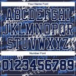 Custom Name and Number Basketball Jersey - Personalized Navy Royal Round Neck Sublimation Suit Personalized Navy Navy-Royal