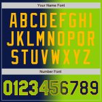 Custom Team Name Number Neon Green-Gold Bomber Jacket Personalized Full-Snap Varsity Letterman Gradient Fashion Style Personalized