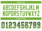 Custom Navy Neon Green-Gray Mesh Football Jersey Personalized with Name and Number - Drift Fashion Team Apparel Personalized