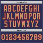 Customizable Navy Old Gold-Red Authentic Basketball Jersey - Personalized Throwback Jersey Personalized Navy Old Gold-Red