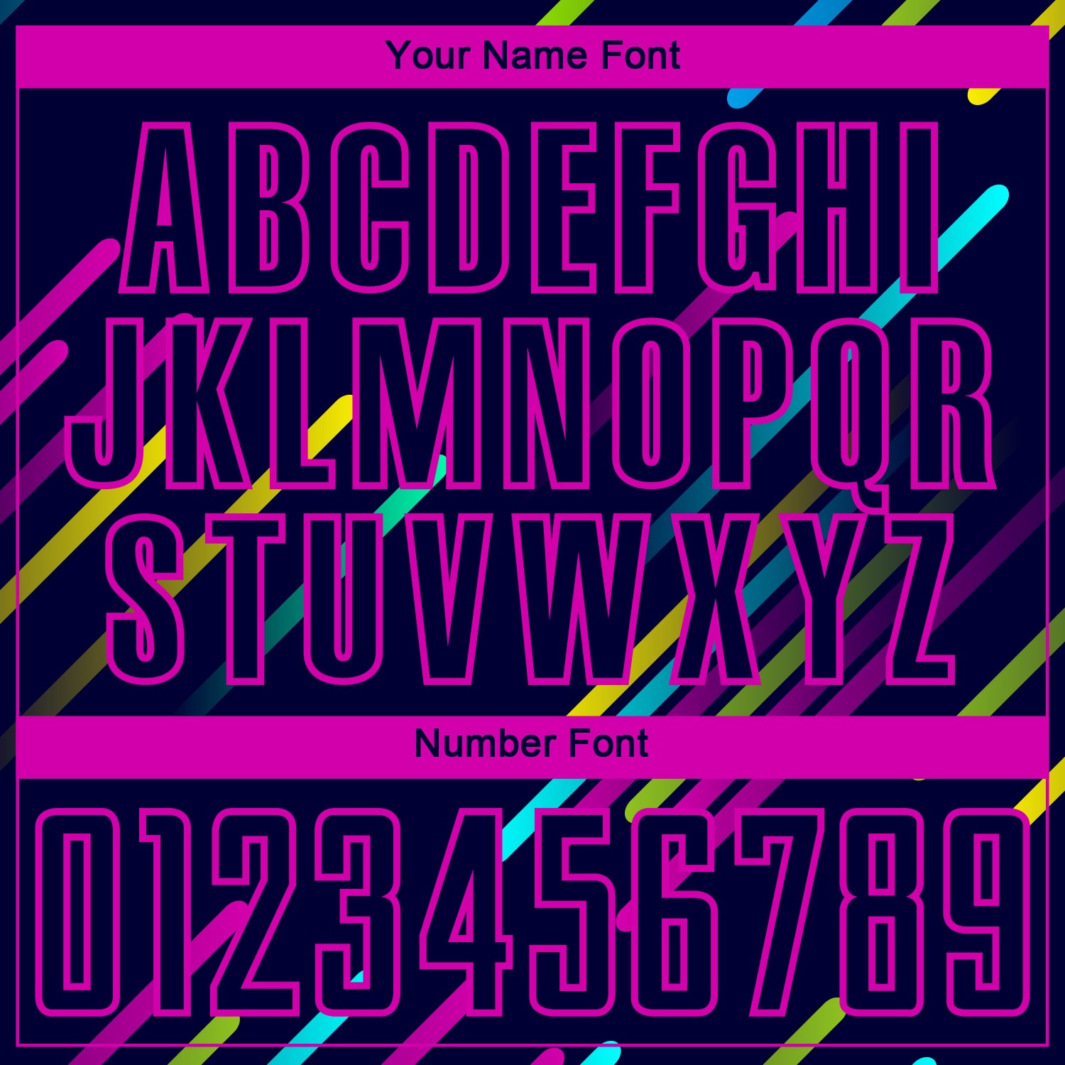 Personalized Navy Pink Lines Sublimation Soccer Uniform Jersey Team Custom Name and Number Custom Name & Number Soccer Jersey Personalized Navy & Pink Lines Design, Team Uniform Personalized Navy Pink Lines Sublimation - Image 6