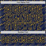 Personalized 3D Pattern Baseball Jersey - Navy Red Slant Lines Design Personalized Navy Red 3D Pattern Design Slant Lines