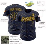 Personalized 3D Pattern Baseball Jersey - Navy Red Slant Lines Design Personalized Navy Red 3D Pattern Design Slant Lines