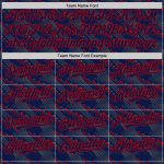 Custom Name and Number Authentic Baseball Jersey with 3D Navy Red Slant Lines Design Personalized Navy Red 3D Pattern Design