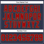 Personalized Salute To Service T-Shirt with Custom Name & Number - Navy Red and Old Gold Long Sleeve Performance Shirt Personalized