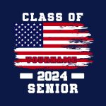 Custom Name and Number 3D Performance T-Shirt - Personalized Navy Red-Royal Graduation Tee Personalized Navy Red-Royal 3D