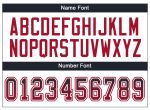 Custom Name Number Drift Fashion Football Jersey - Personalized Navy Red-White Mesh Team Gear Personalized Navy Red-White
