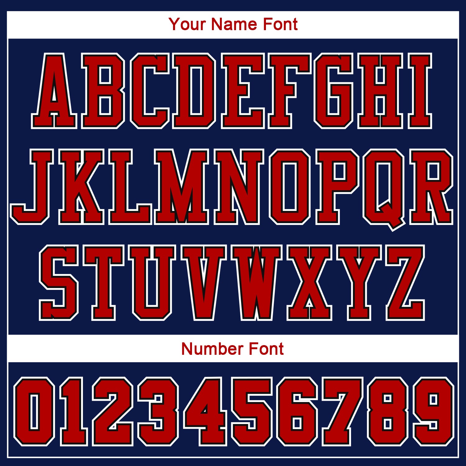 Personalized Navy Red-White Round Neck Sublimation Basketball Suit Jersey Team Custom Name and Number Custom Basketball Jersey with Name and Number - Personalized Navy Red-White Round Neck Sublimation Suit Personalized Navy - Image 4