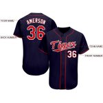 Custom Softball Jersey with Personalized Name & Number - Navy Red & White Team Apparel Personalized Navy Red-White Softball