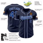Personalized Navy Royal-White Baseball Jersey for Men and Women - Authentic Sports Apparel Personalized Navy Royal-White
