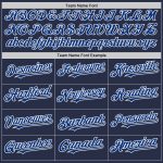 Custom Name and Number Sleeveless Baseball Jersey - Personalized Navy Royal-White Authentic Team Jersey Personalized Navy