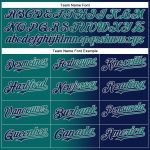 Custom Name and Number Two-Button Unisex Softball Jersey - Personalized Navy Teal-Gray Gradient Fashion Team Gear Personalized