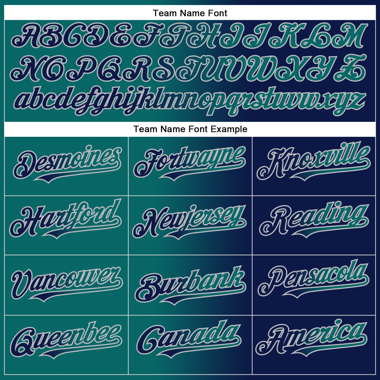Personalized Navy Teal-Gray Gradient Fashion Two-Button Unisex Softball Jersey Team Custom Name and Number Custom Name and Number Two-Button Unisex Softball Jersey - Personalized Navy Teal-Gray Gradient Fashion Team Gear Personalized - Image 4